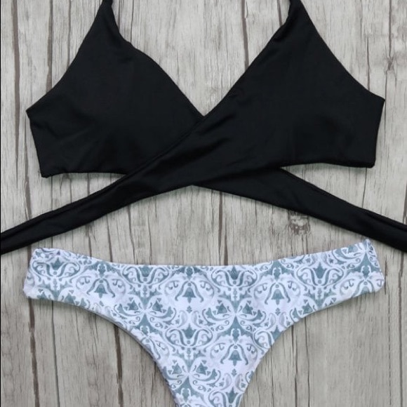Other - Zaful Wrap Bikini (JUST THE TOP)